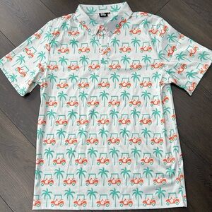 NWOT men’s golf cart shirt